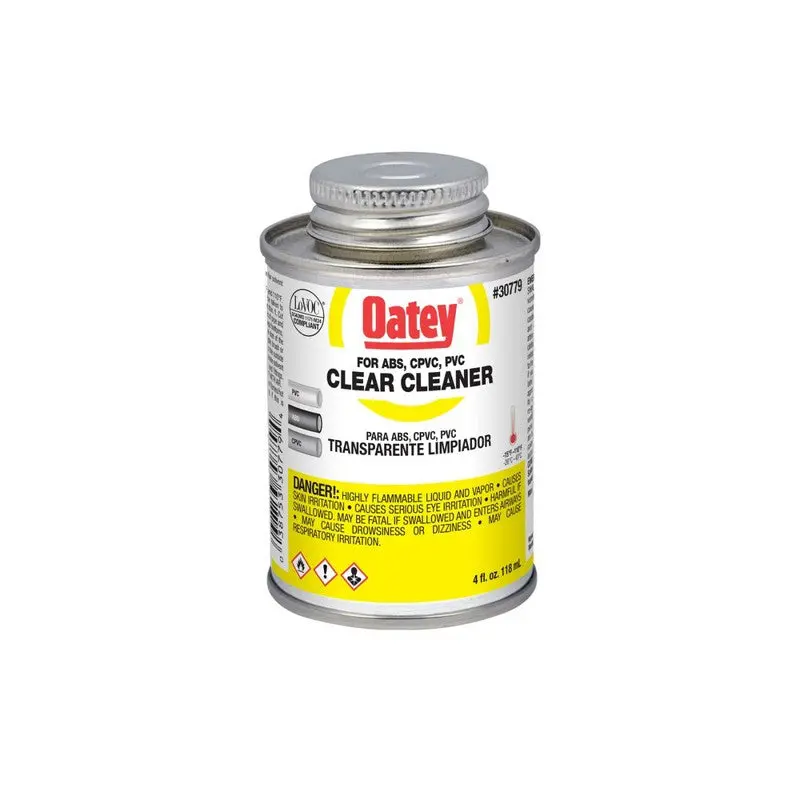 Oatey Clear Cleaner 4oz.
