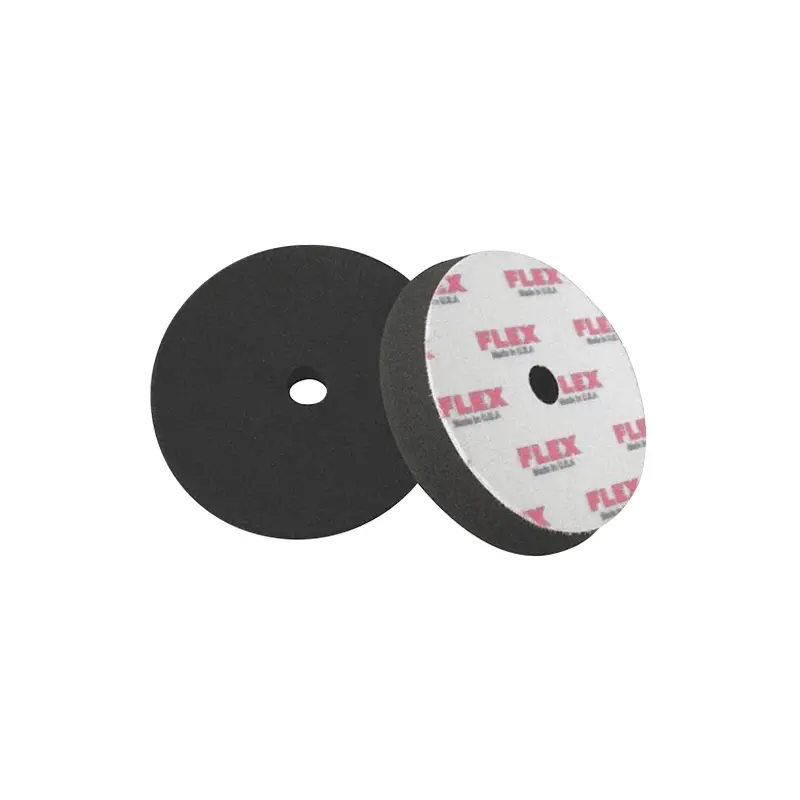 6.5" Thick Black Foam Pad Finishing