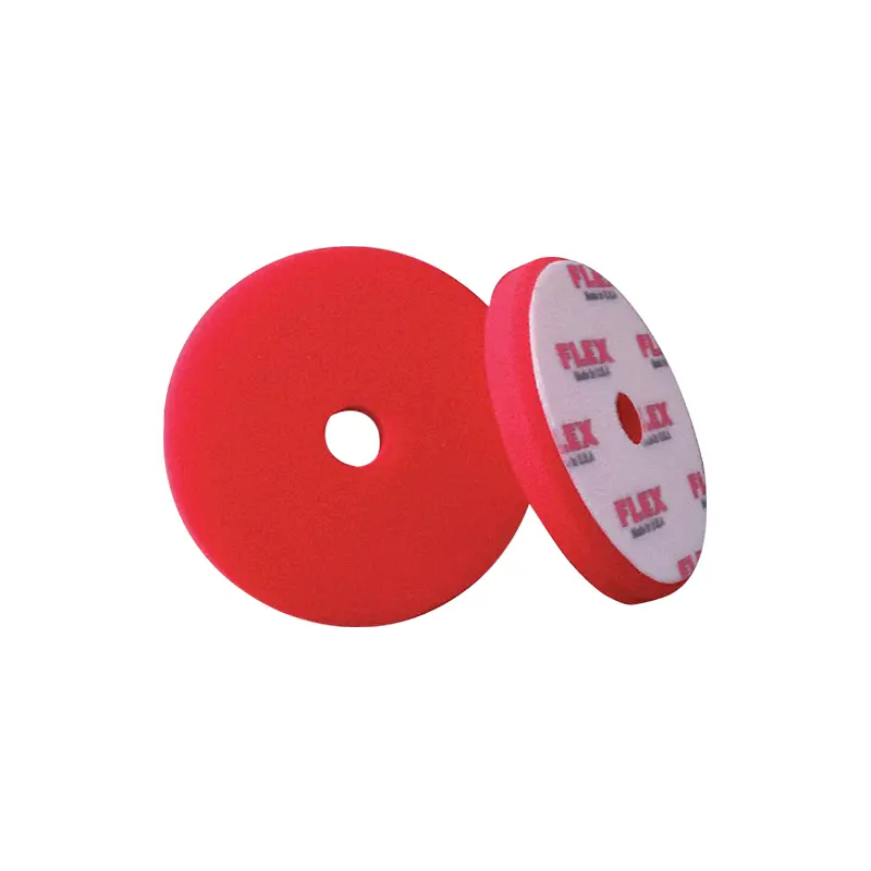 6.5" Thin Red Foam Pad Finishing
