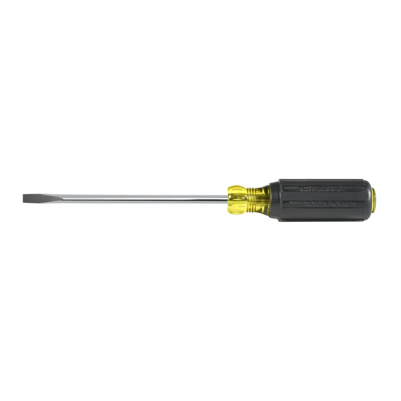 1/4-Inch Cabinet Screwdriver, Heavy Duty, 6-Inch Round Shank