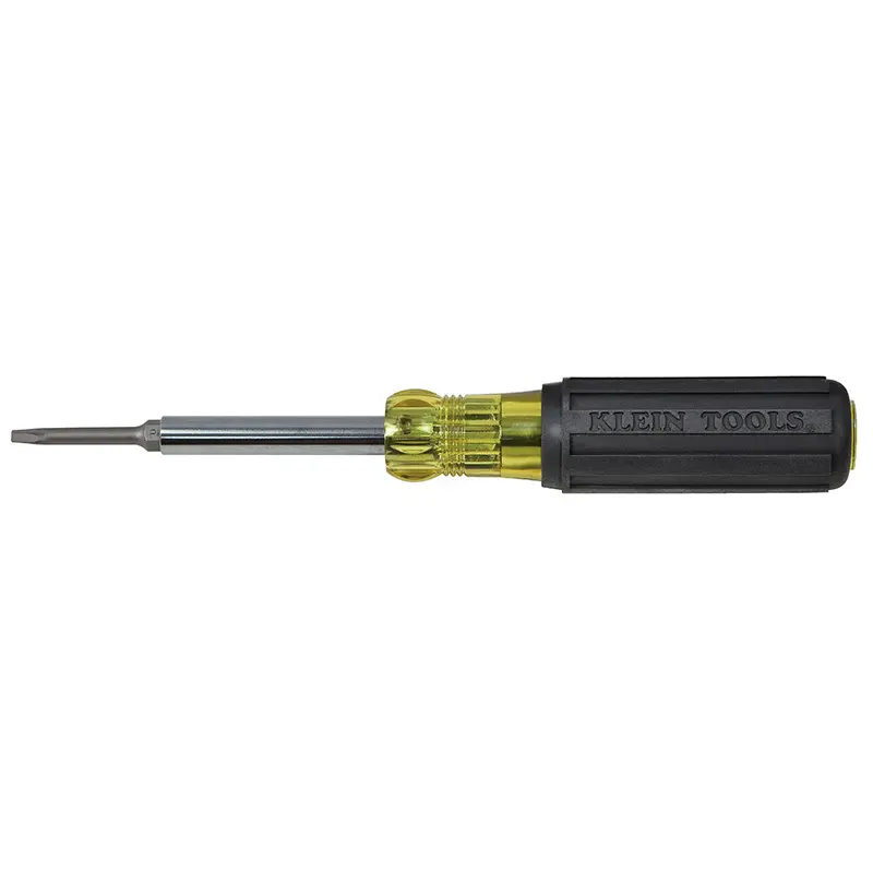 Multi-Bit Screwdriver / Nut Driver, 6-in-1, Extended Reach, Ph, Sl, Sq