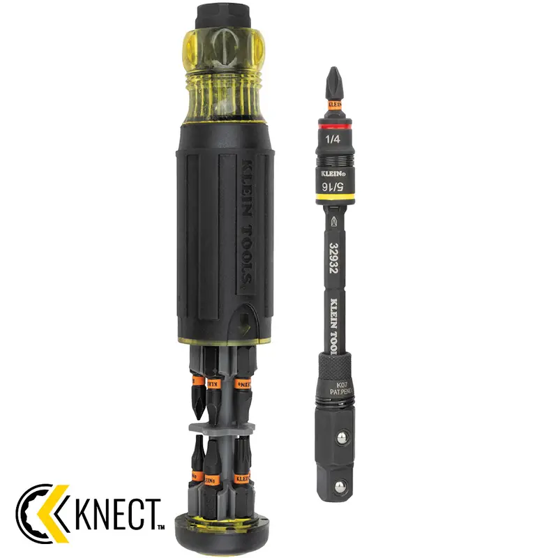 KNECT 16-in-1 Impact Rated Hybrid Screwdriver / Nut Driver