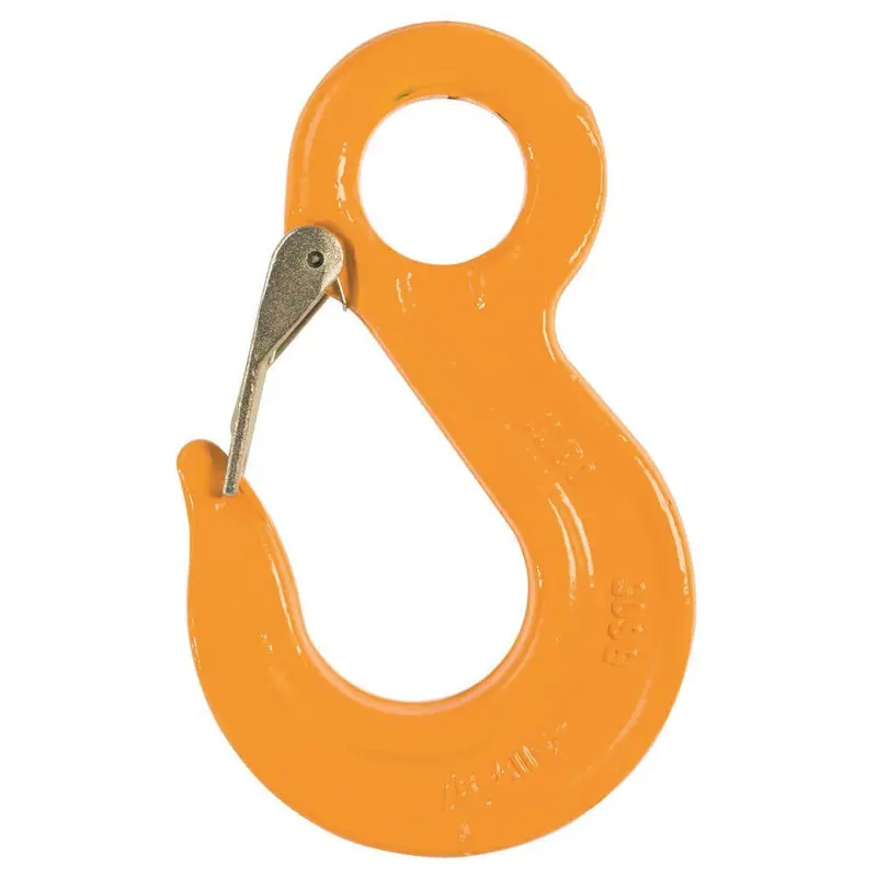 Beaver Grade 80 Eye Sling Hook w/ Safety Latch (1 tonne to 31.5 tonne)