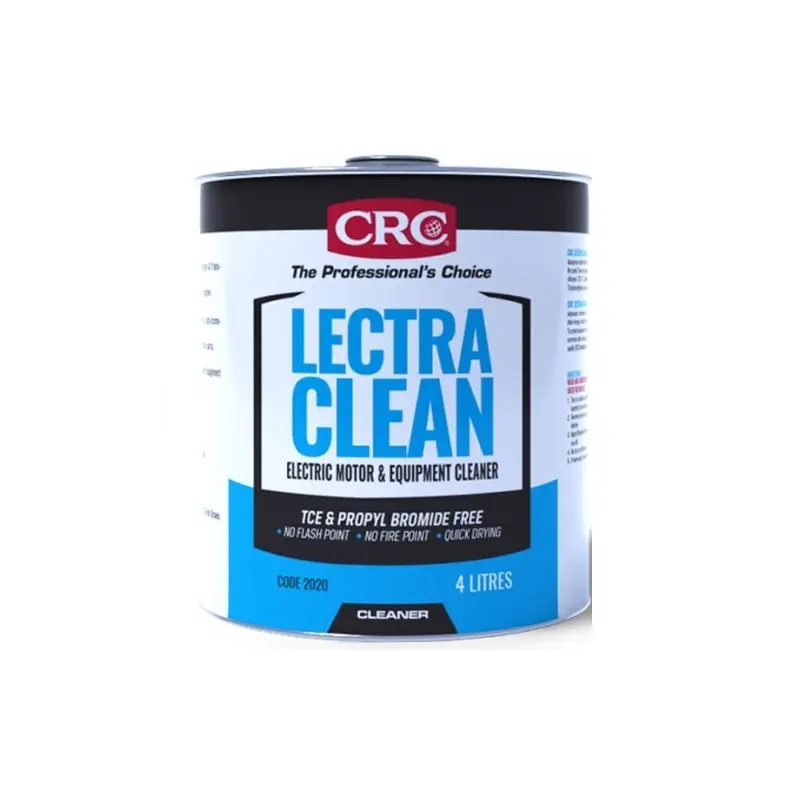 CRC Lectra Clean Electric Motor & Equipment Cleaner TCE Free 4L